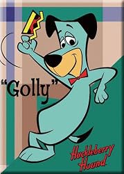 Huckleberry Hound "Golly" Refrigerator Magnet
