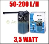 HAILEA RP-200 Innenfilter mit Aktivkohle-Box bis 100 L Filter Süß und Meerwasser