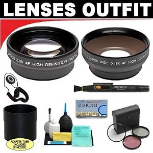 2x Digital Telephoto Professional Series Lens + 0.5x Digital Wide Angle Macro Professional Series... by