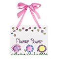 Jamie's Painting & Design Flower Power Plaque