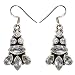 Gemstone Earrings Sterling Silver Jewelry 1.5 inches (erg030)
