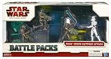 Star Wars 3.75 Battle Pack Asst - Rishi Moon Outpost Attack