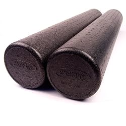 Exervo Nimbus Endurabead Pro Foam Roller 36" x 6" Full Round 2 Pack