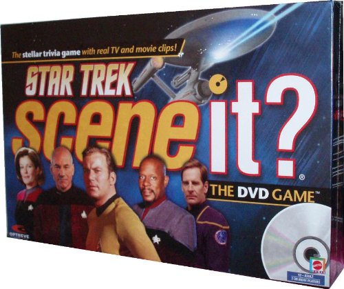 Star Trek Scene It? DVD Game with Real TV and Movie Clips