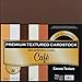 Darice GX-2200-39 CafÃ© 65 Lbtextured Cardstock Value Pack, 12