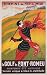 CHEMINS DE FER DU MID LE GOLF THE FONT ROMEU FRANCE WOMAN VINTAGE POSTER CANVAS REPRO