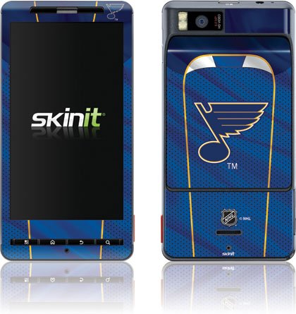 Skinit St. Louis Blues Home Jersey Vinyl Skin for Motorola Droid X