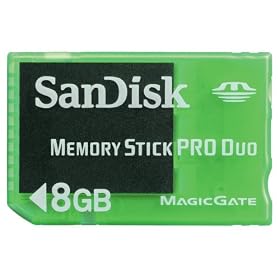 Sandisk 8GB Memory Stick Pro Duo MSPD Gaming Card For Sony PSP – Retail Pack