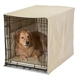 Pet Dreams Classic Cratewear Set Khaki Fits 48-Inch Crates, 3-Piece