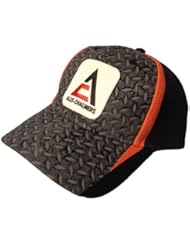 Apparel: J&D Productions Allis Chalmers Hat with Diamond Plate and Orange Accents