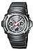 Casio G-Shock AWG-101-1AER Radio Controlled Analog and Digital Quartz Multifunction Sports Watch, Solar Power, Stopwatch, Timer, Alarms, Time Zones and Black Rubber Strap
