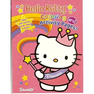 Hello Kitty Coloring and Activity Pages