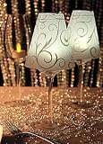 Wine Glass Vellum Lamp Shades - Set of 12