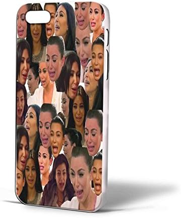 Kim Kardashian Crying face Collage for Iphone Case (iPhone 6s White)