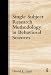 Single Subject Research Methodology in Behavioral Sciences