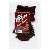 Texas Elk Company Dr Pepper Beef Jerky, 4-Ounce Packages (Pack of 3)