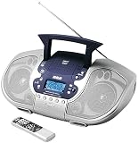 RCA RCD118 CD Boombox with AM/FM Tuner and MP3 Playback