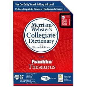 Palm Merriam-Webster’s Collegiate Dictionary and Franklin Thesaurus (P10935U) by Palm