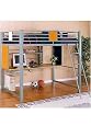 Computer Desk Loft Study Bunk Bed