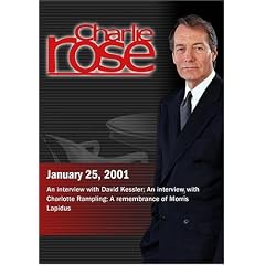 Charlie Rose with David Kessler; Charlotte Rampling; Morris Lapidus (January 25, 2001)