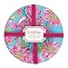 Lilly Pulitzer Melamine Plates (Set of 4) - Trippin' and Sippin