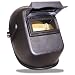 US Forge 88100 Easy Strike Welding Helmet with 2-Inch by 4-1/4-Inch Flip-Up Front Retainer, Black