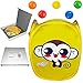 #1 Top Monkey Best Baby Toys Storage Toy Organizer Clothes Laundry Baby Hamper Nursery Diaper Basket with Handles 100% Christmas Gift Ideas for Baby Boy Girl Toddler Babies Toys Kids Room in Yellow
