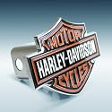 Harley Davidson Bar & Shield Emblem Chrome Hitch Cover