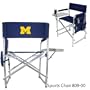 University of Michigan Embroidered Sports Chair N