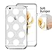 iPhone 6 Case, iPhone 6s Case, ESR Pattern Design Slim Clear Case with Soft TPU Bumper+Hard PC Back Cover for 4.7