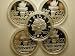 Five 2005 $20 Liberty Dollars - $100 Face Value Mint Set - Proofs By Norfed