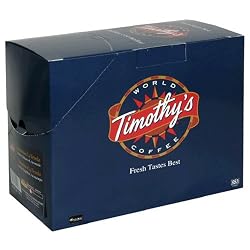 Timothy's World Coffee, Colombian La Vereda for Keurig Brewers, 24-Count K-Cups (Pack of 2)