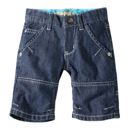 Noppies Baby - Jungen Babybekleidung/ Hosen 15310 Short denim boy Sun-glasses, Gr. 74, Bla Preisvergleich
