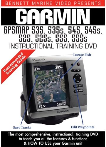 Bennett Training DVD f/Garmin GPSMAP 535, 535s, 545, 545s, 525, 525s, 555 & 555s