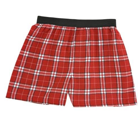 Buy Red White Plaid check flannel cotton boxers boxer shorts available in 8 sizes