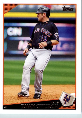 2009 Topps Team Edition New York Mets Baseball Card # NYM7 Ryan Church Mint Condition - Shipped In Protective ScrewDown Display Case!