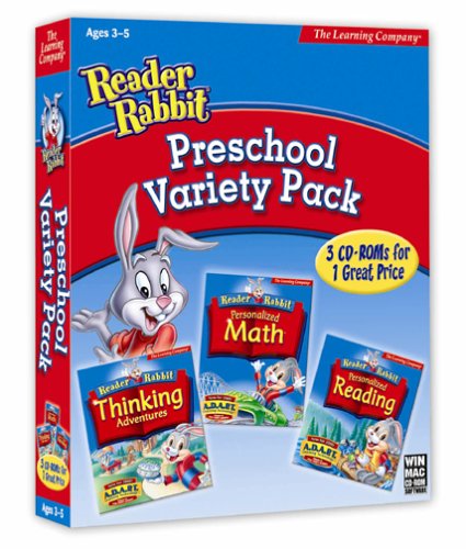Reader Rabbit Preschool Variety Pack