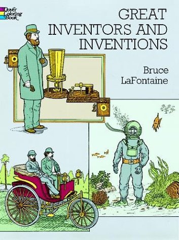 Great Inventors and Inventions (Dover Coloring Book)