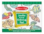 Melissa & Doug Jumbo Coloring Pad - A...