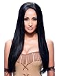 Native American Indian Costume Wig Long Black Wig