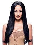 Native American Indian Costume Wig Long Black Wig