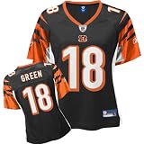 Reebok Cincinnati Bengals A.J. Green Women's Replica Jersey Large