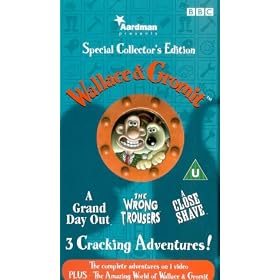 Wallace And Gromit - 3 Cracking Adventures