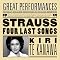 My favourite recordings of Vier Letzte Lieder (Four Last Songs)