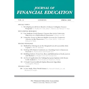 Journal of Financial Education by