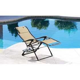 Oversized, Anti-gravity, Suspension Loungerbeige by 