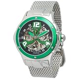 Stuhrling Original Men's 4ATC.BEH.332P171 Alpine Speeder Lifestyles Automatic Skeleton Mesh Watch Set