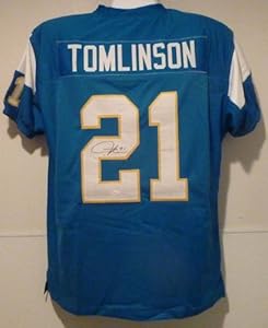 LaDainian Tomlinson Autographed San Diego Chargers size XL jersey