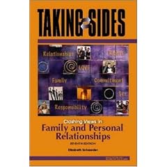 Taking Sides: Clashing Views in Family and Personal Relationships (Taking Sides)