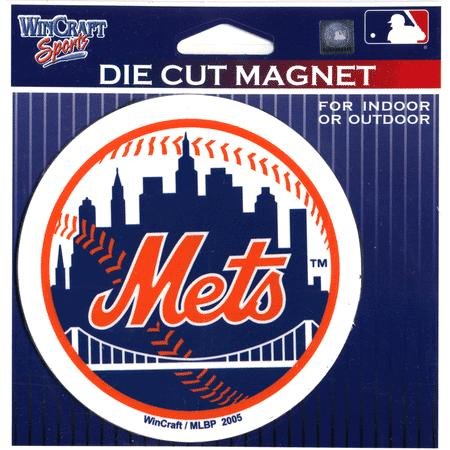 Mets Die Cut Magnet
